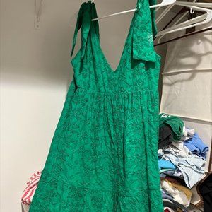 Zara Green Mini Dress